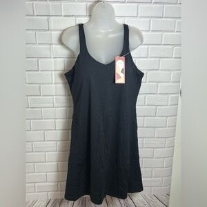 Plus Size Swimdress Women One Piece Swimsuit Dresses Skirt Bathing Suit/size XXL